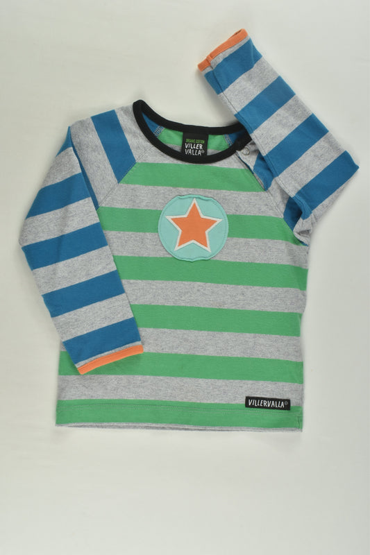 Villervalla Size 0 (74 cm) Star Top