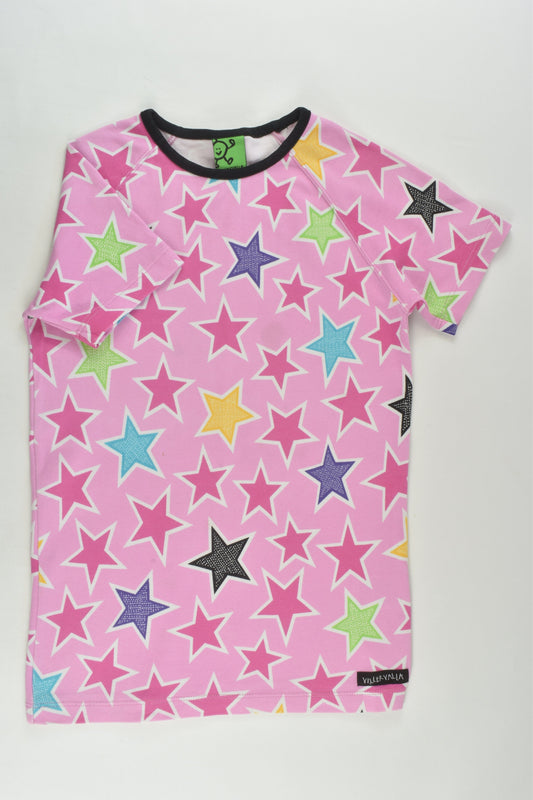 Villervalla Size 8 (128 cm) Stars T-shirt