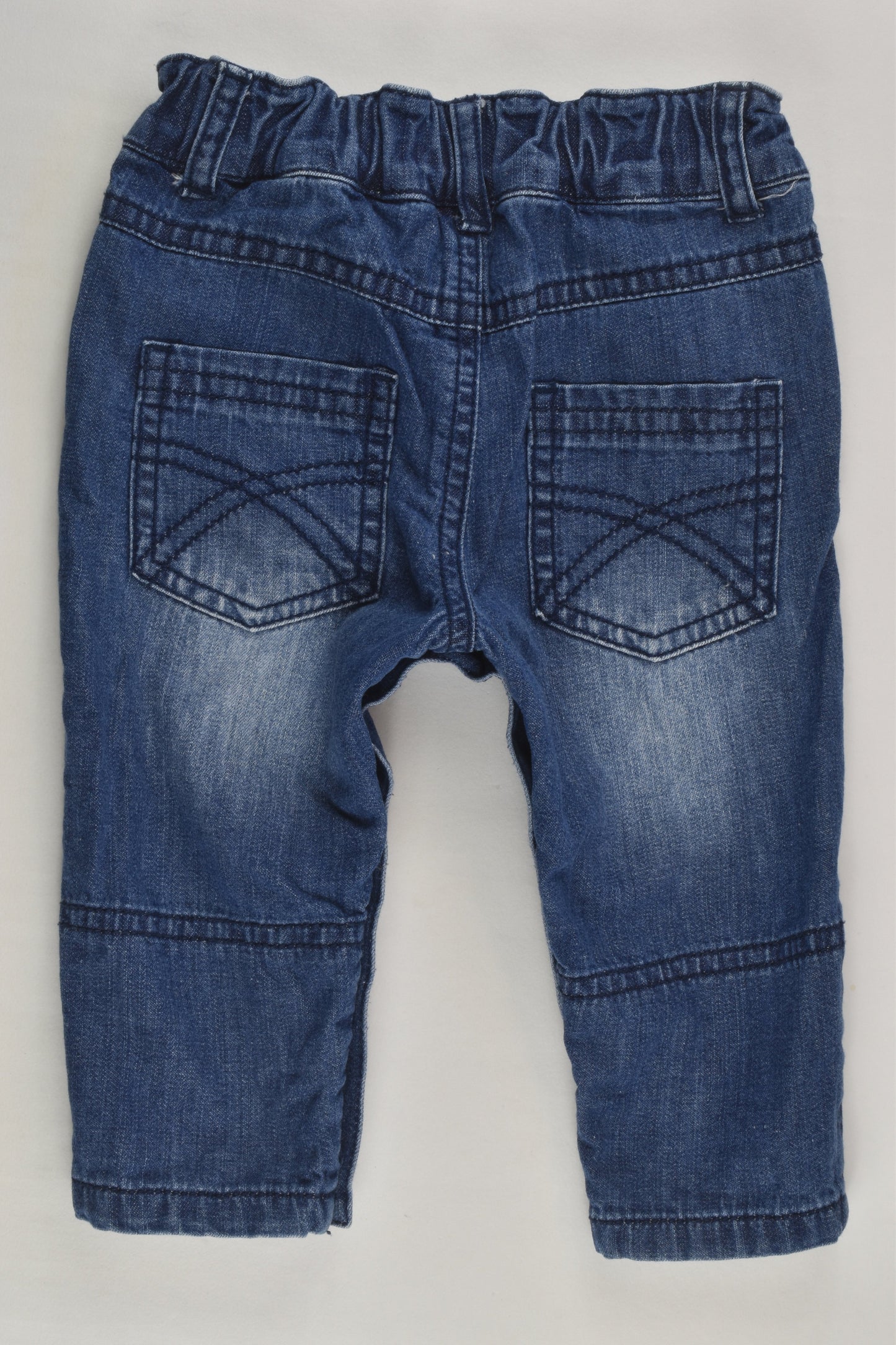 Waitrose Mini Size 00 (3-6 months) Lightweight Denim Pants