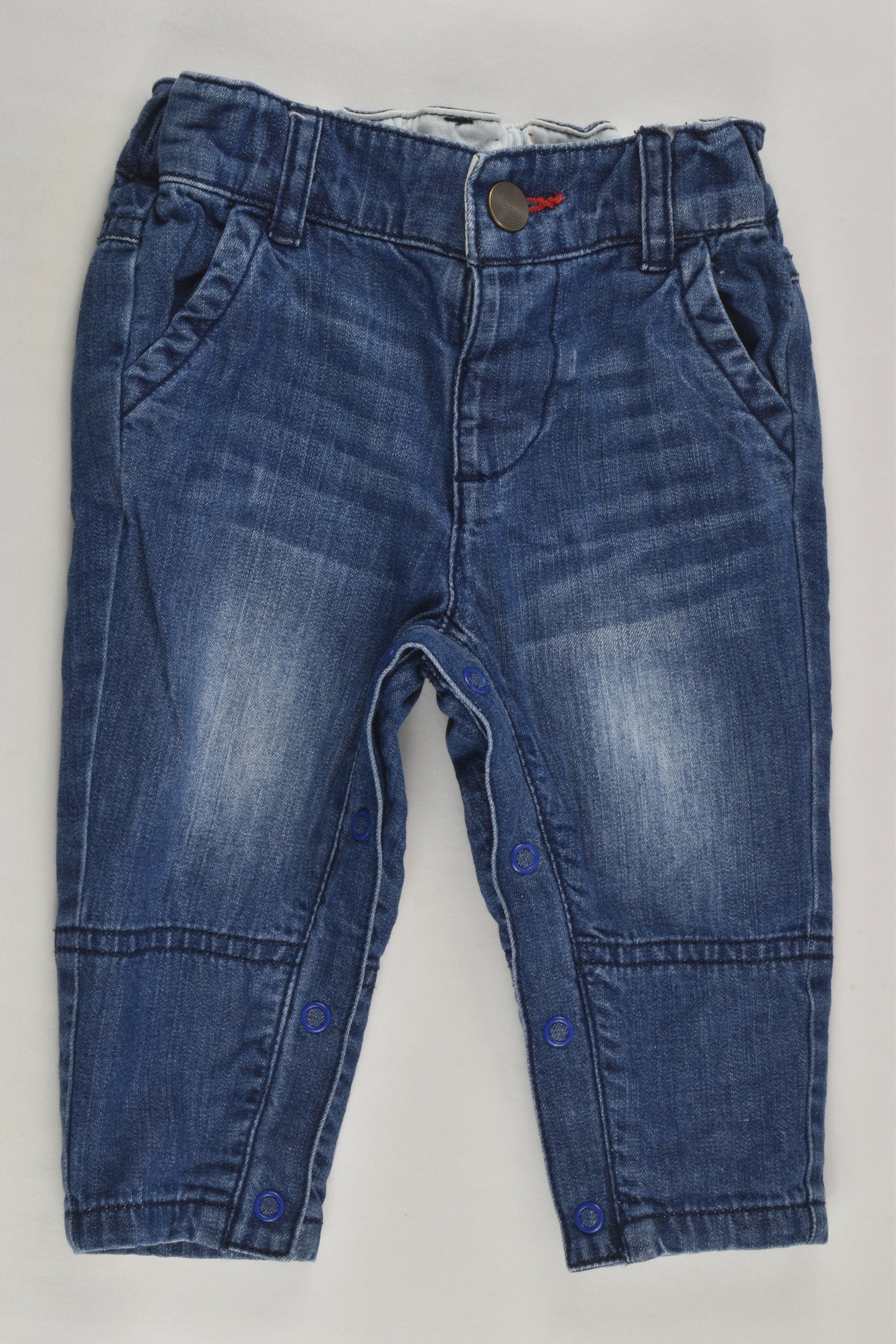 Waitrose Mini Size 00 (3-6 months) Lightweight Denim Pants