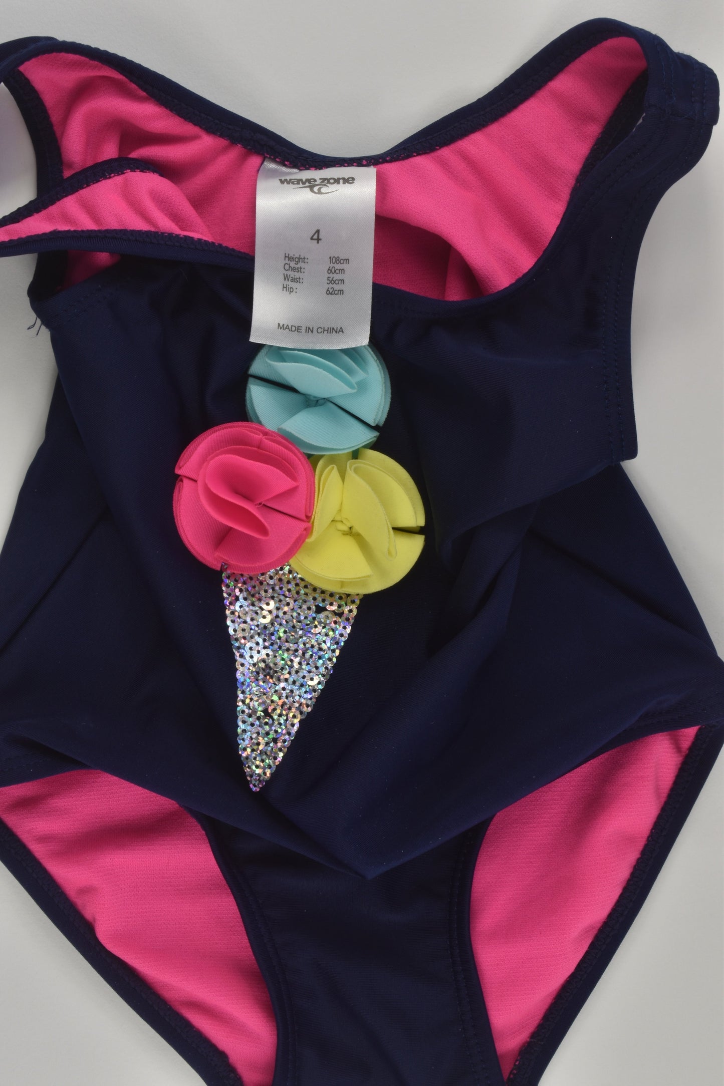 Wave Zone Size 4 Lined Bathers