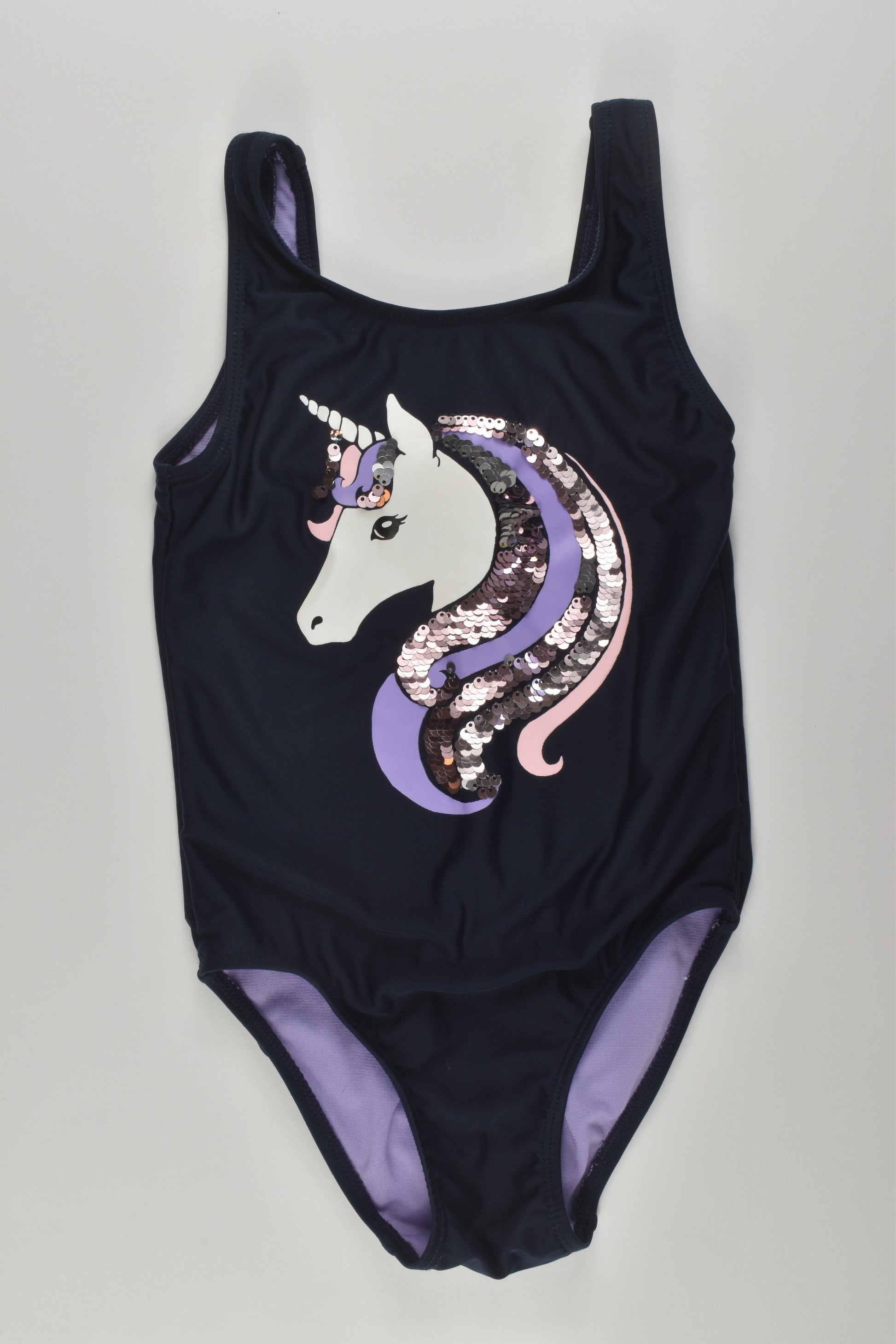 Wave Zone Size 4 Lined Unicorn Bathers