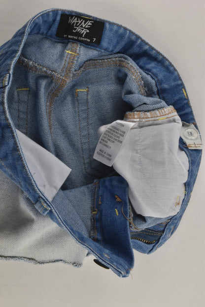 Wayne Jnr by Wayne Cooper Size 7 Denim Shorts