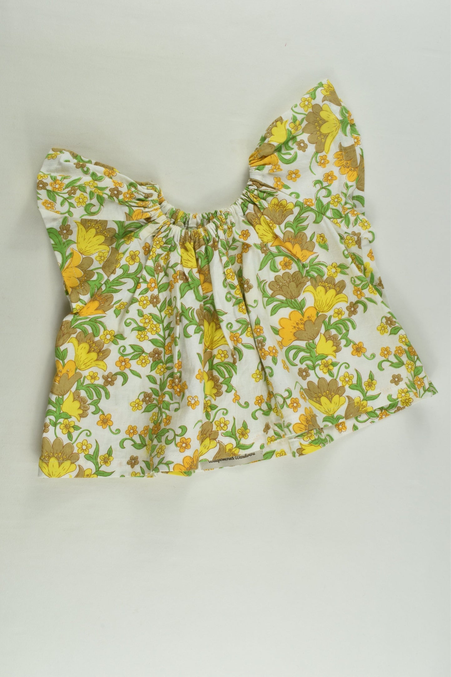 Wildflowers and Wanderers Size approx 1 Blouse