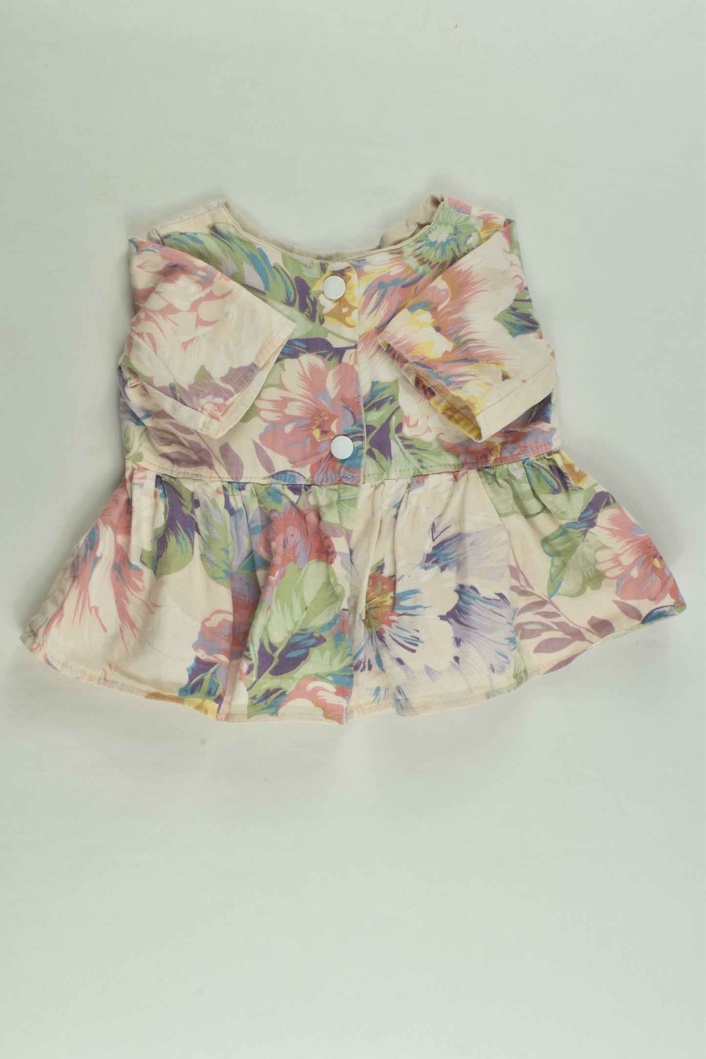 Will, Cee and Jay Size 00 Floral Peplum Top