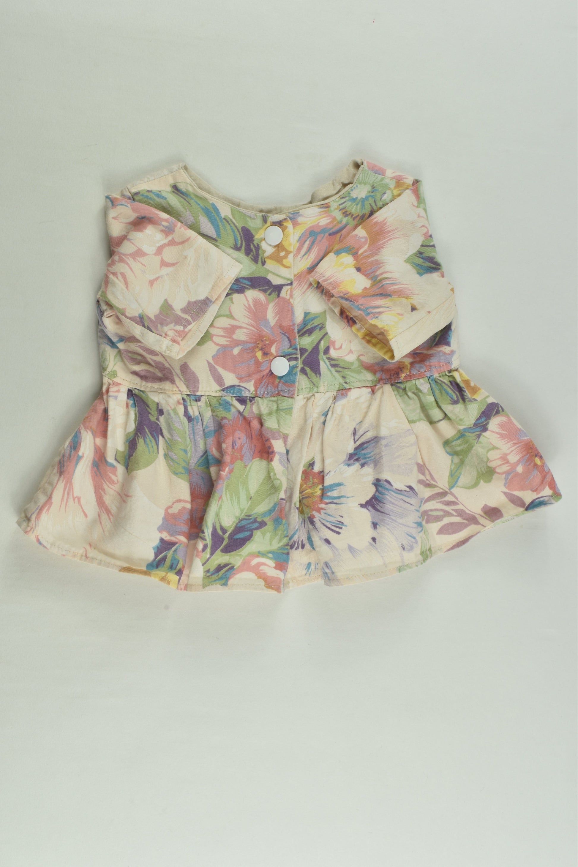 Will, Cee and Jay Size 00 Floral Peplum Top