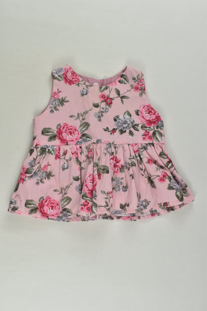 Will, Cee and Jay Size 00 Floral Peplum Top