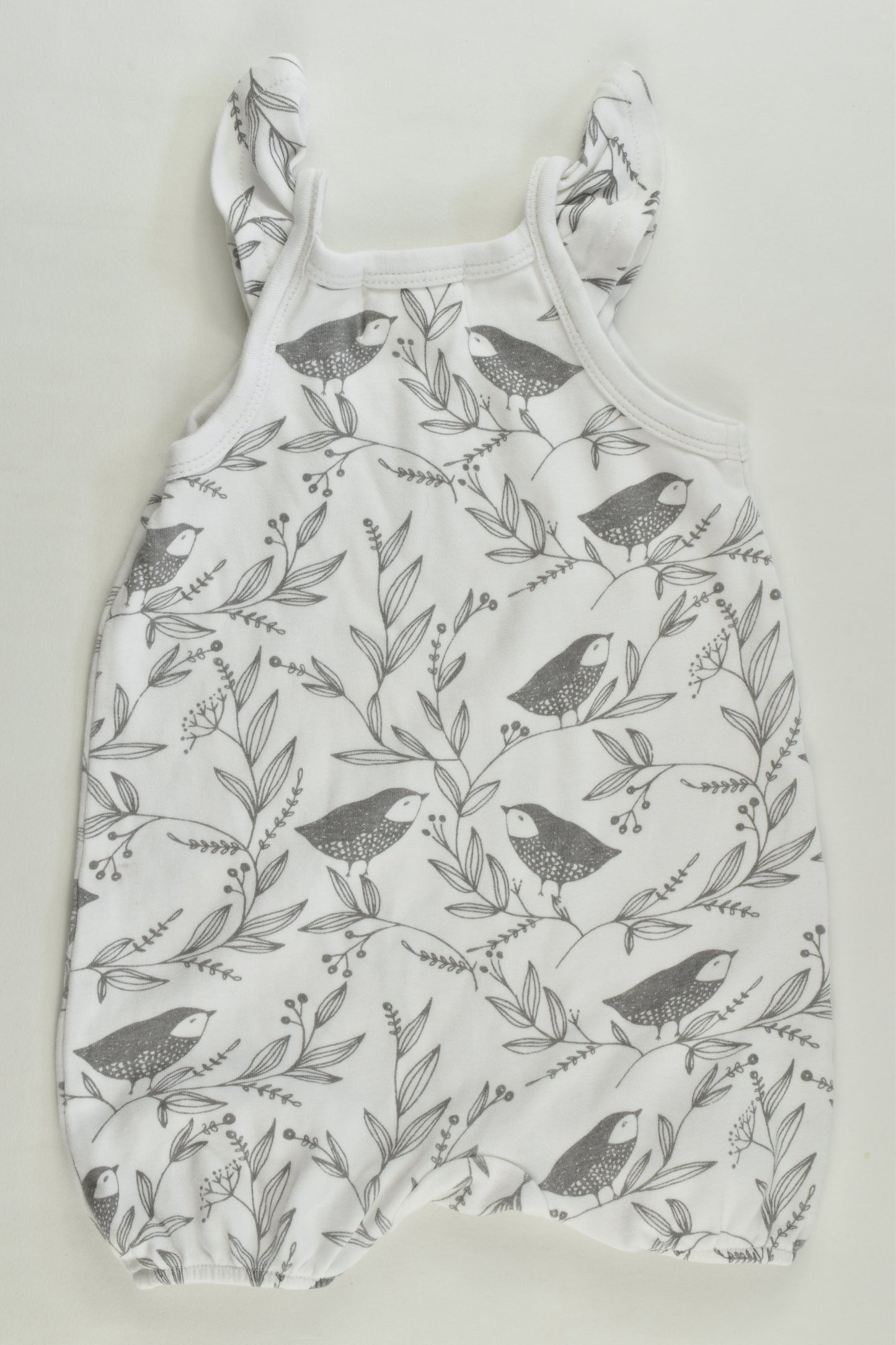 Wilson & Frenchy Size 00 Birds Short Romper
