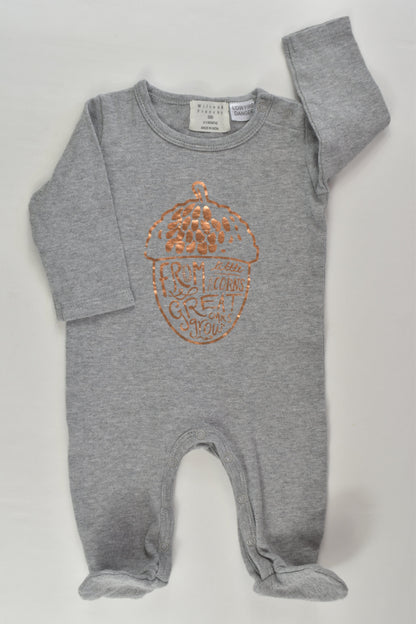 Wilson & Frenchy Size 000 Acorn Romper