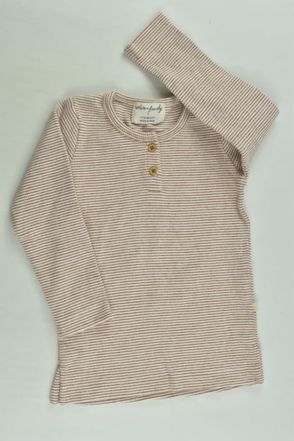 Wilson and Frenchy Size 1 Ribbed Top