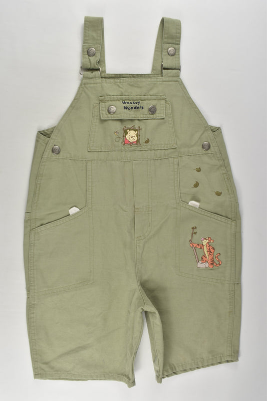 Winnie The Pooh Size 4 Short Overalls
