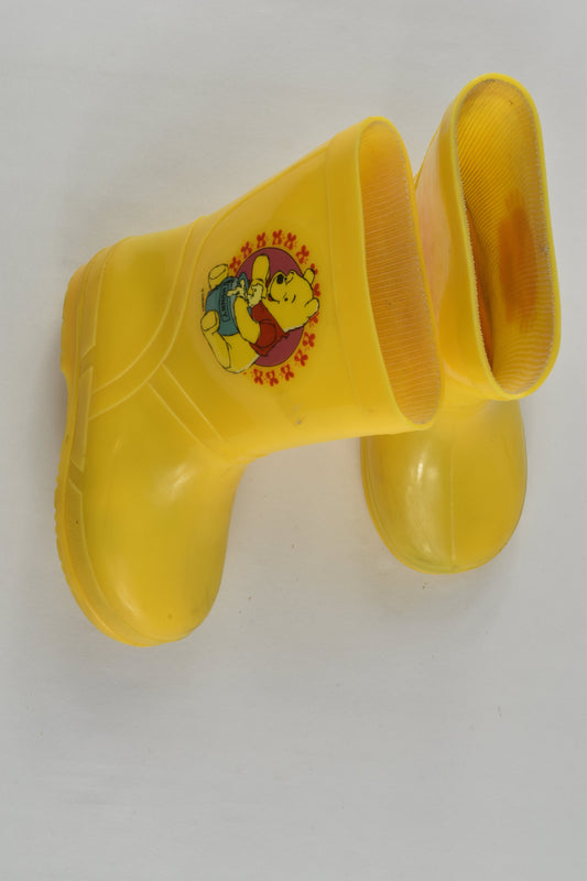 Winnie The Pooh Size 7 Gumboots