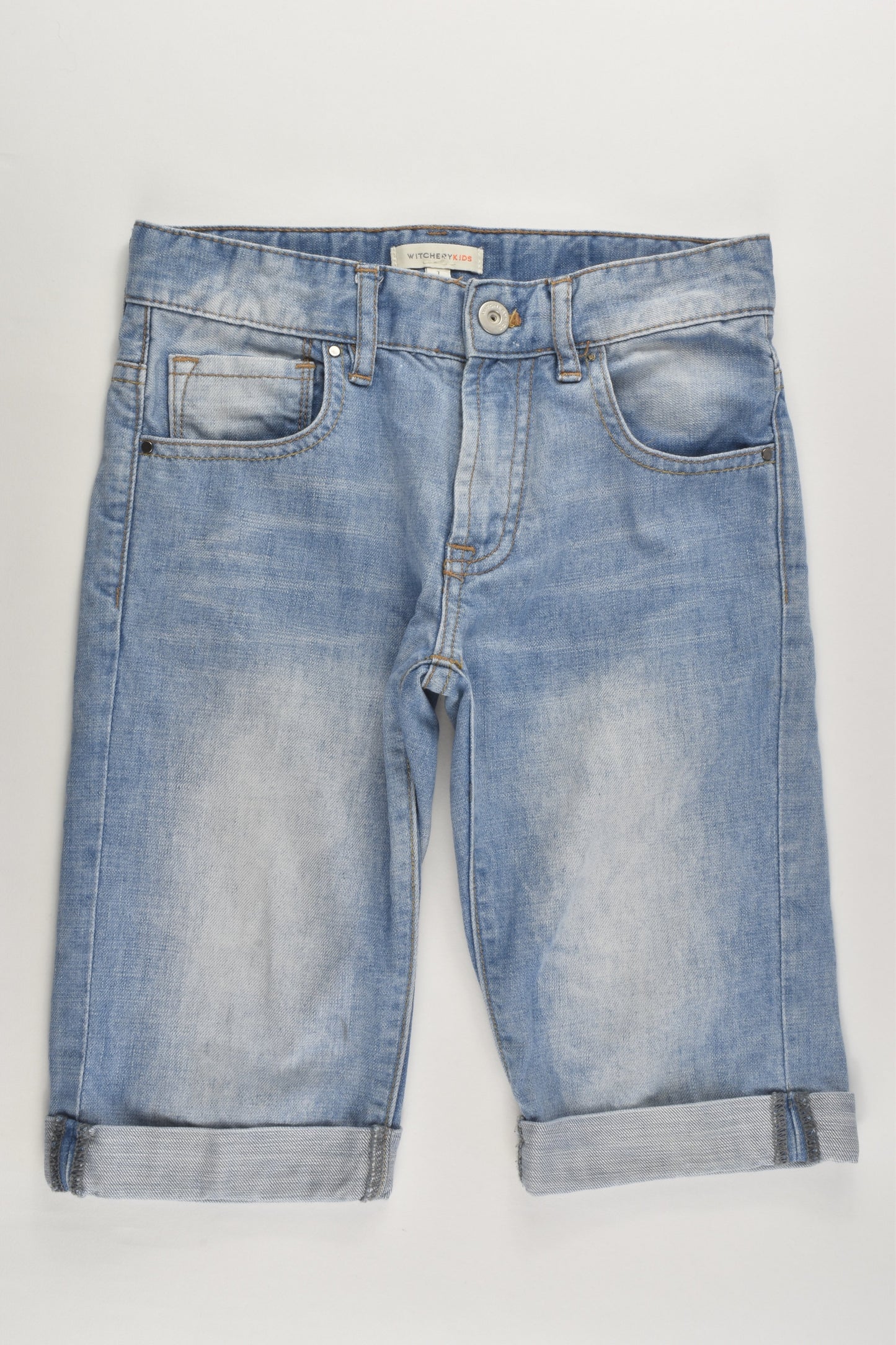 Witchery Kids Size 7 Denim Short