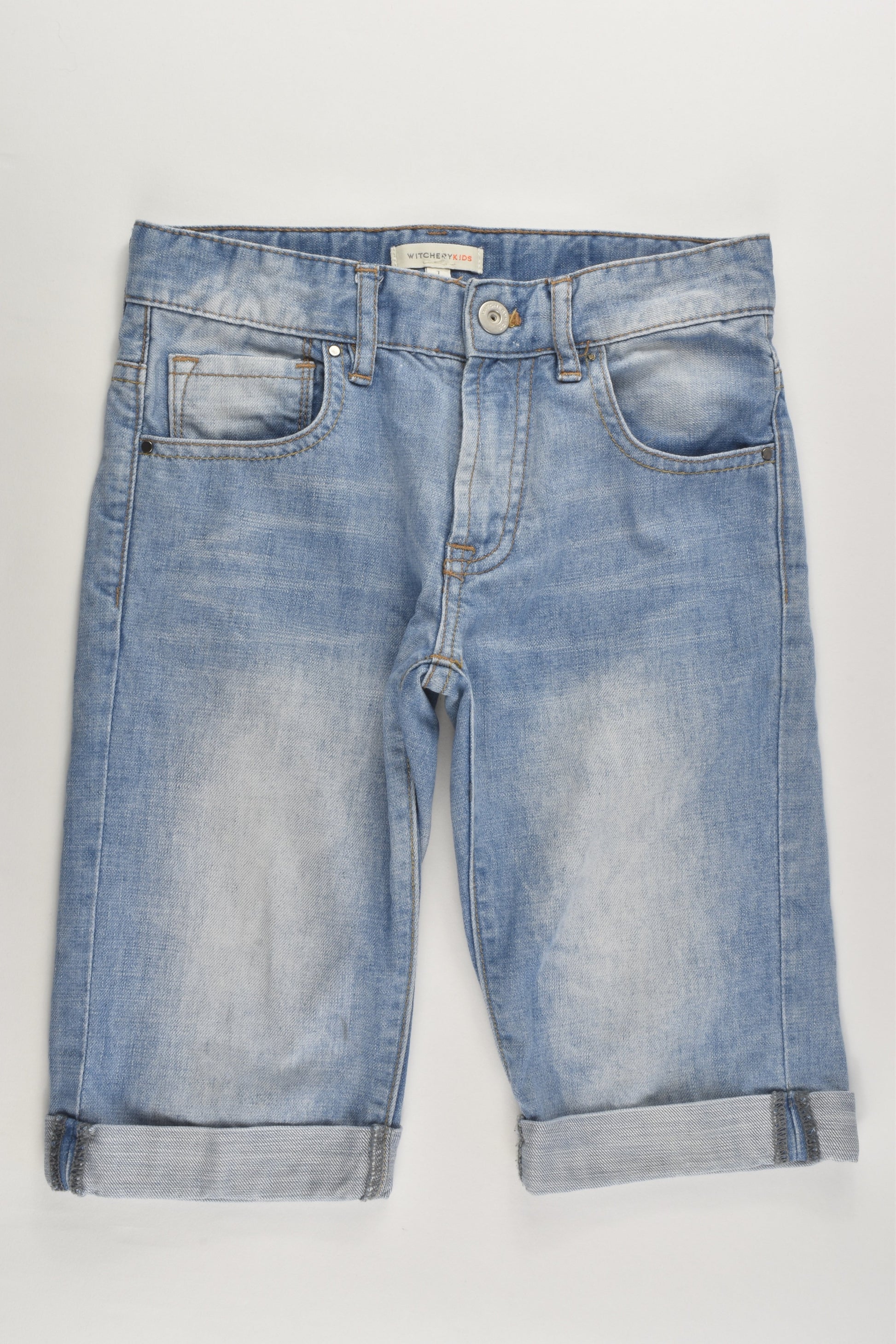 Witchery Kids Size 7 Denim Short