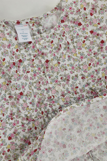 Wonder Kids Size 5 Floral Blouse