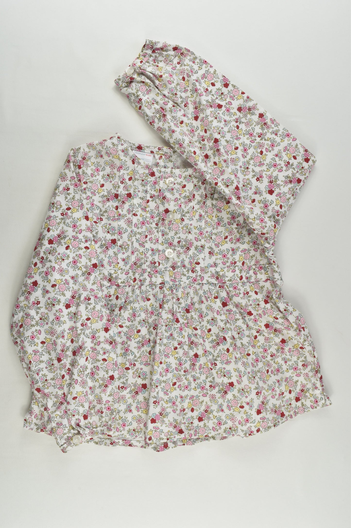 Wonder Kids Size 5 Floral Blouse