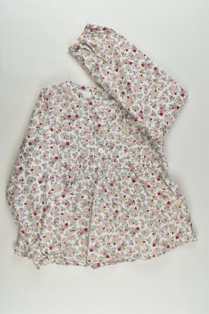 Wonder Kids Size 5 Floral Blouse