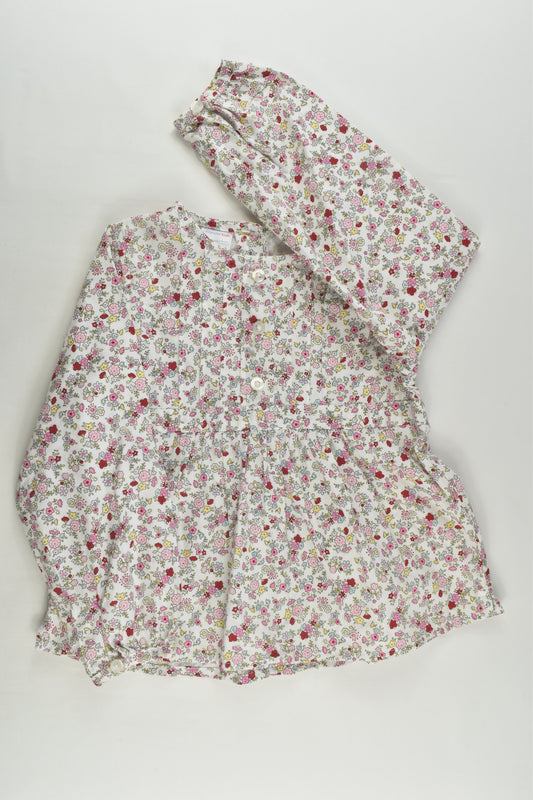 Wonder Kids Size 5 Floral Blouse