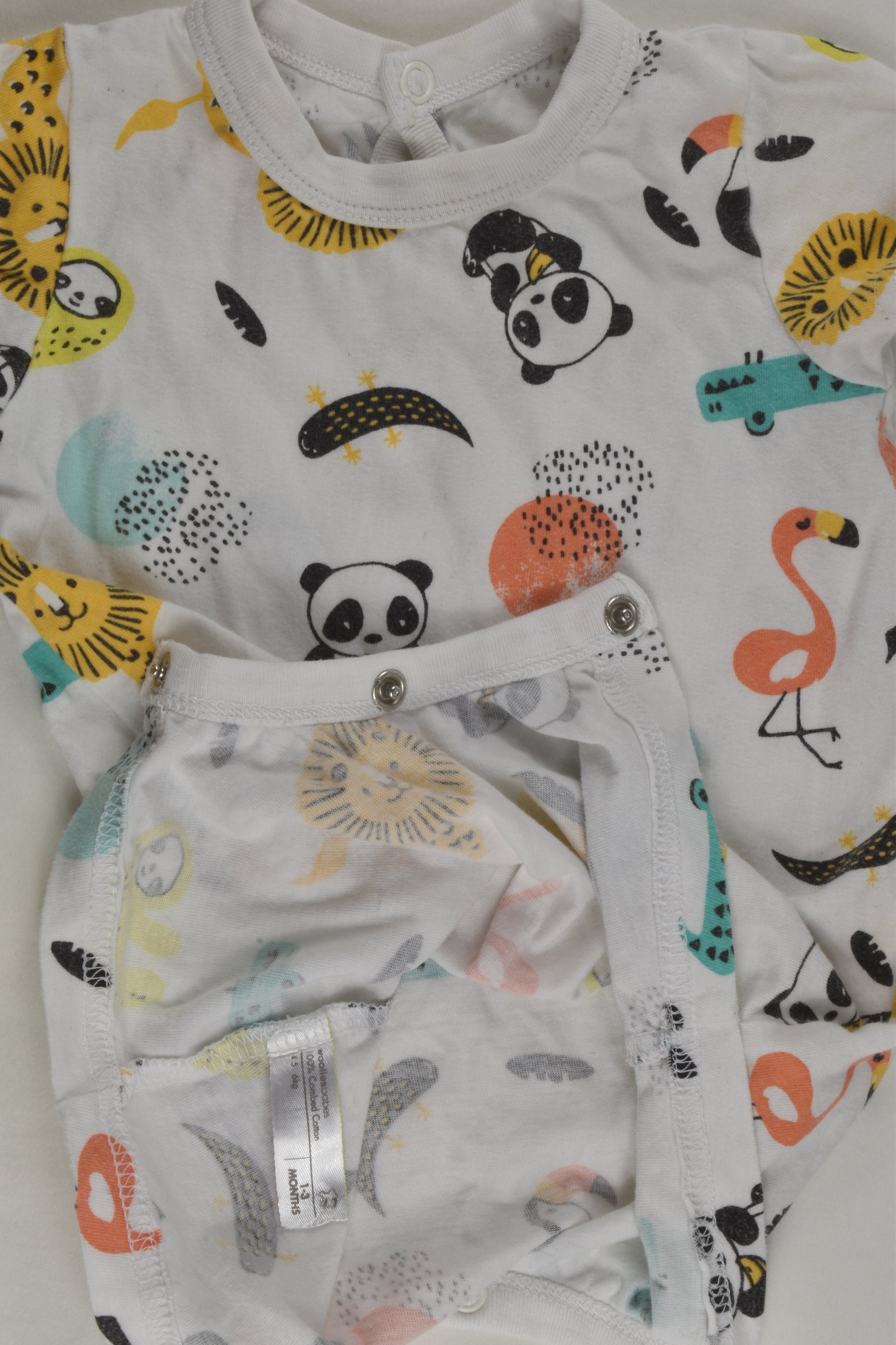 Woolies Babes Size 000 Short Romper