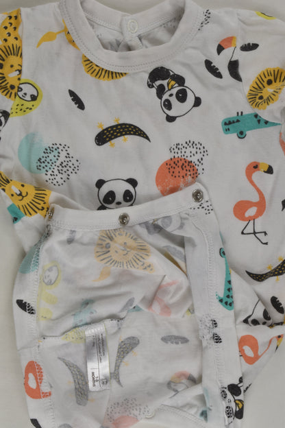 Woolies Babes Size 000 Short Romper