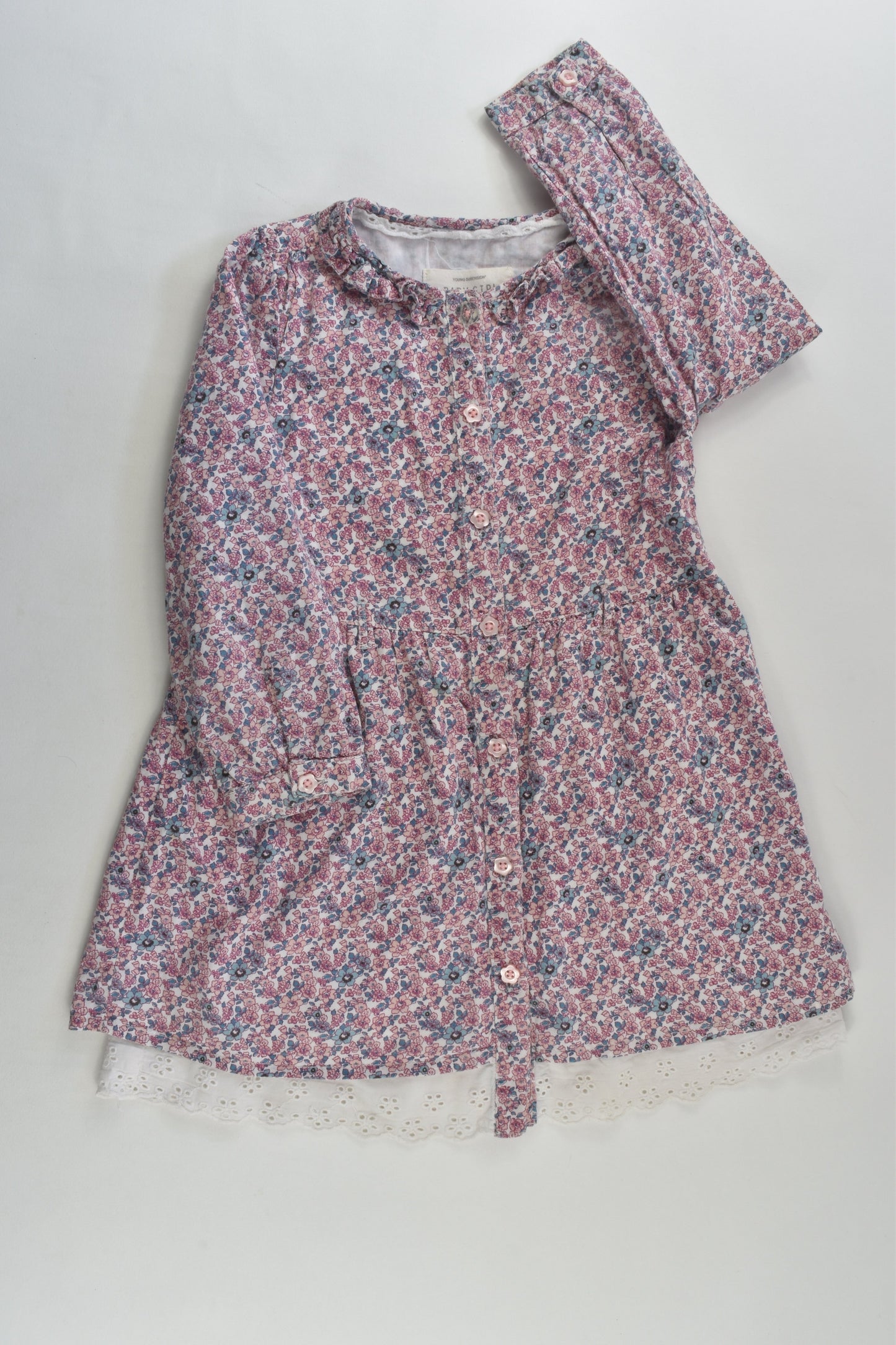 Young Dimension Size 2-3 (98 cm) Lined Liberty Print Dress
