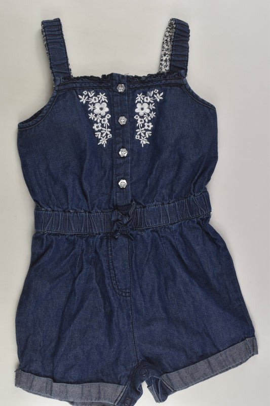 Young Dimension Size 3 (98 cm) Denim Short Playsuit