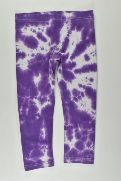 Young Dimension Size 6-7 Tie-Dye Capri Leggings