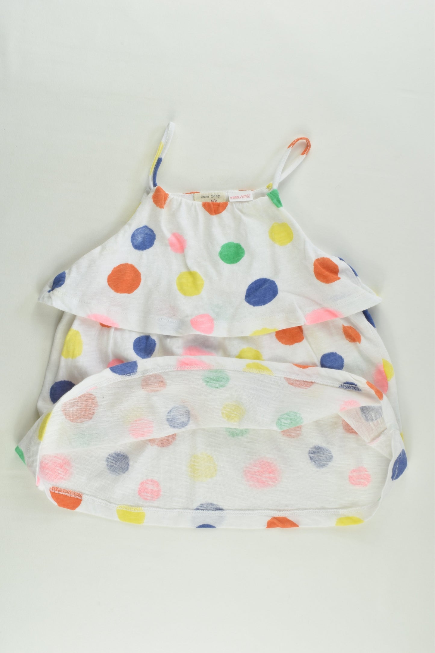 Zara Size 0 (6/9 months, 74 cm) Polka Dots Dress