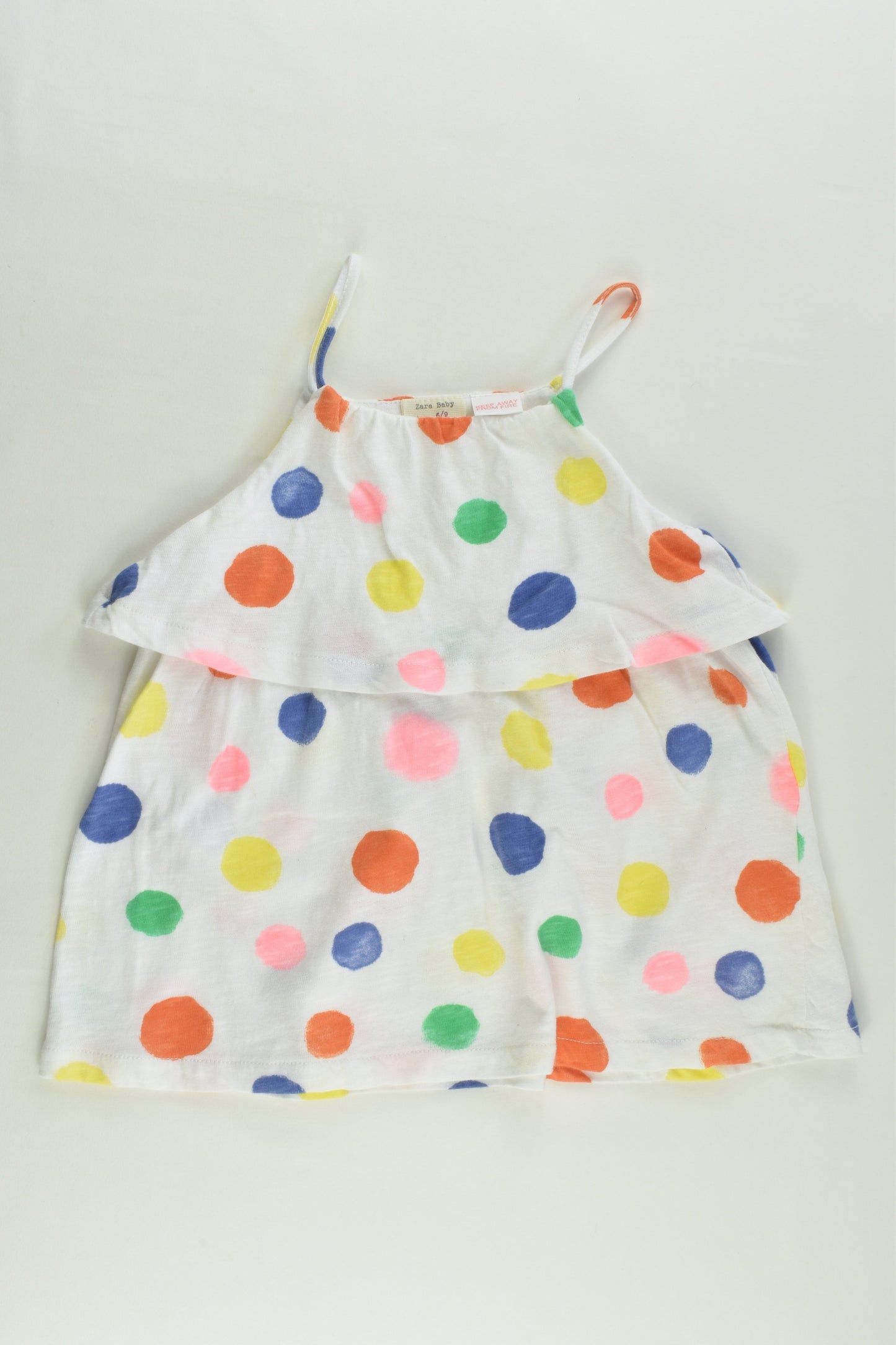 Zara Size 0 (6/9 months, 74 cm) Polka Dots Dress