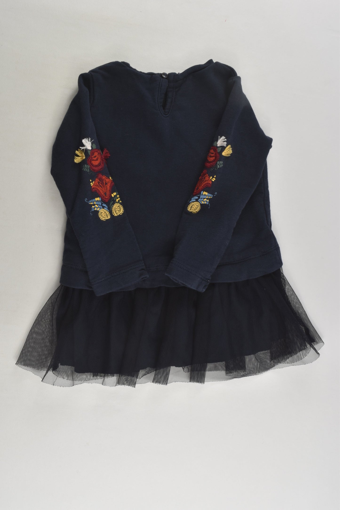 Zara Size 0 Embroidery Dress