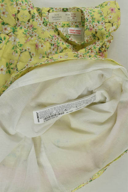 Zara Size 0 Lined Floral Dress