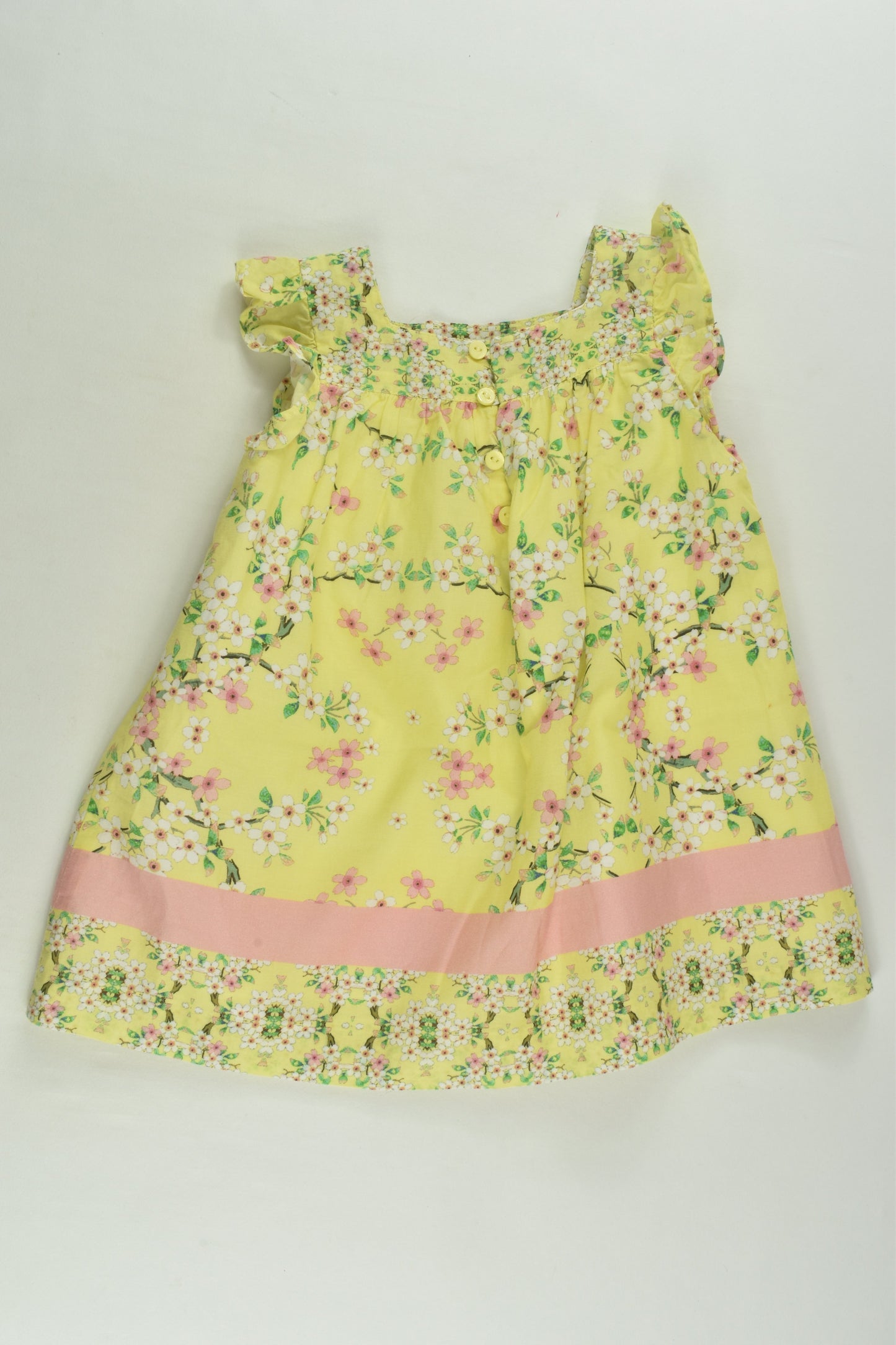 Zara Size 0 Lined Floral Dress