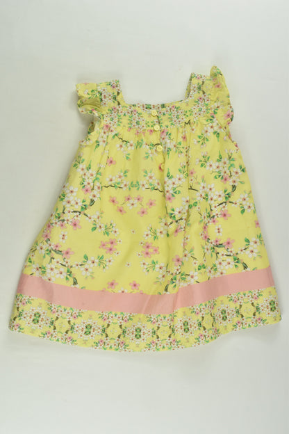 Zara Size 0 Lined Floral Dress