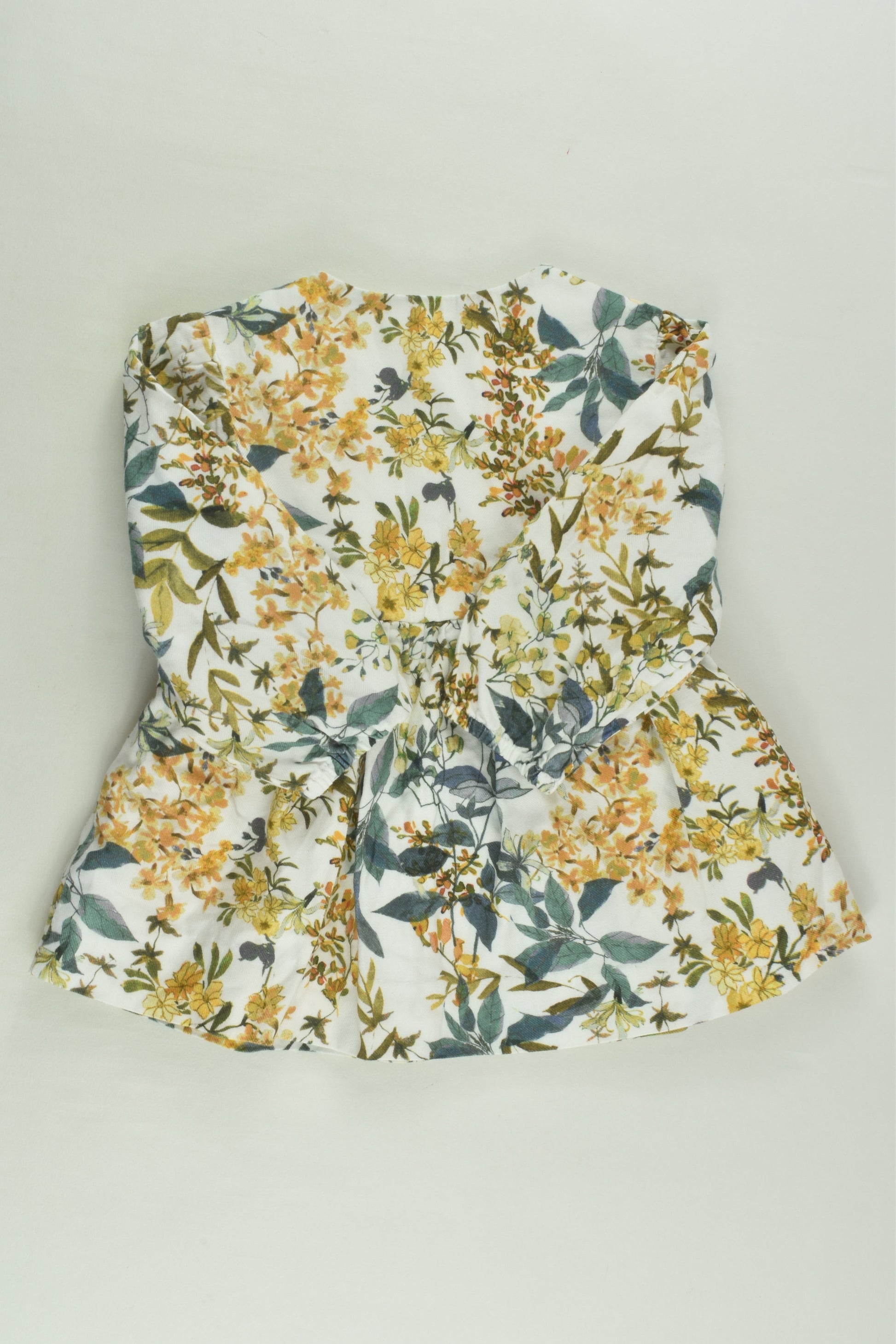 Zara Size 0 Lined Floral Dress
