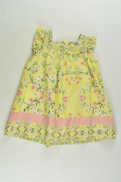 Zara Size 0 Lined Floral Dress