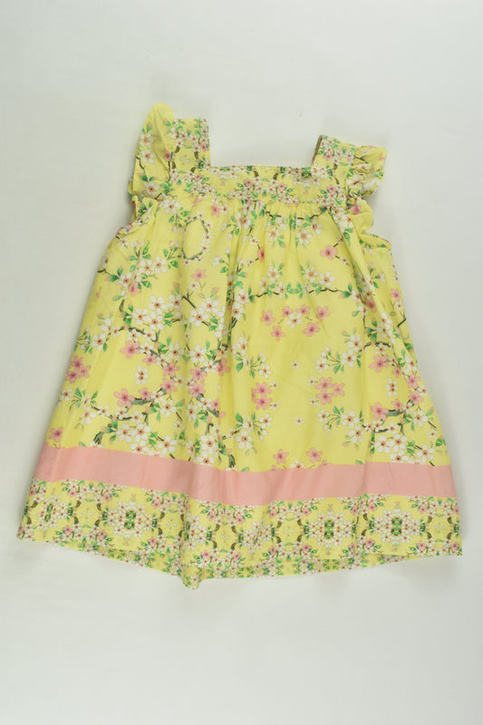 Zara Size 0 Lined Floral Dress