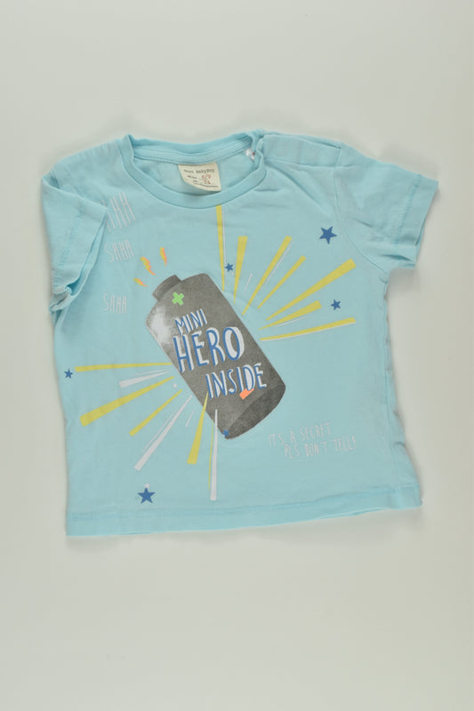 Zara Size 0 'Mini Hero Inside' T-shirt