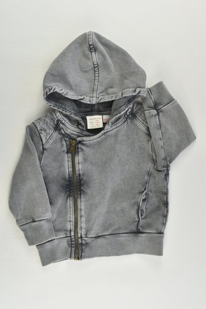 Zara Size 00 (3/6 months) Hooded Jumper