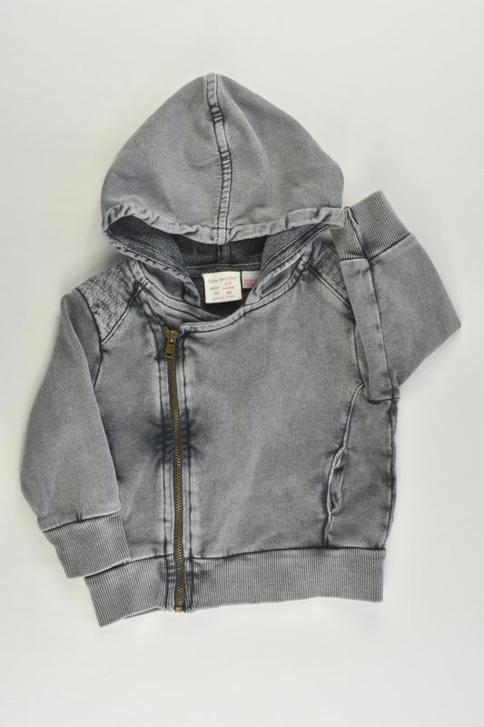 Zara Size 00 (3/6 months) Hooded Jumper