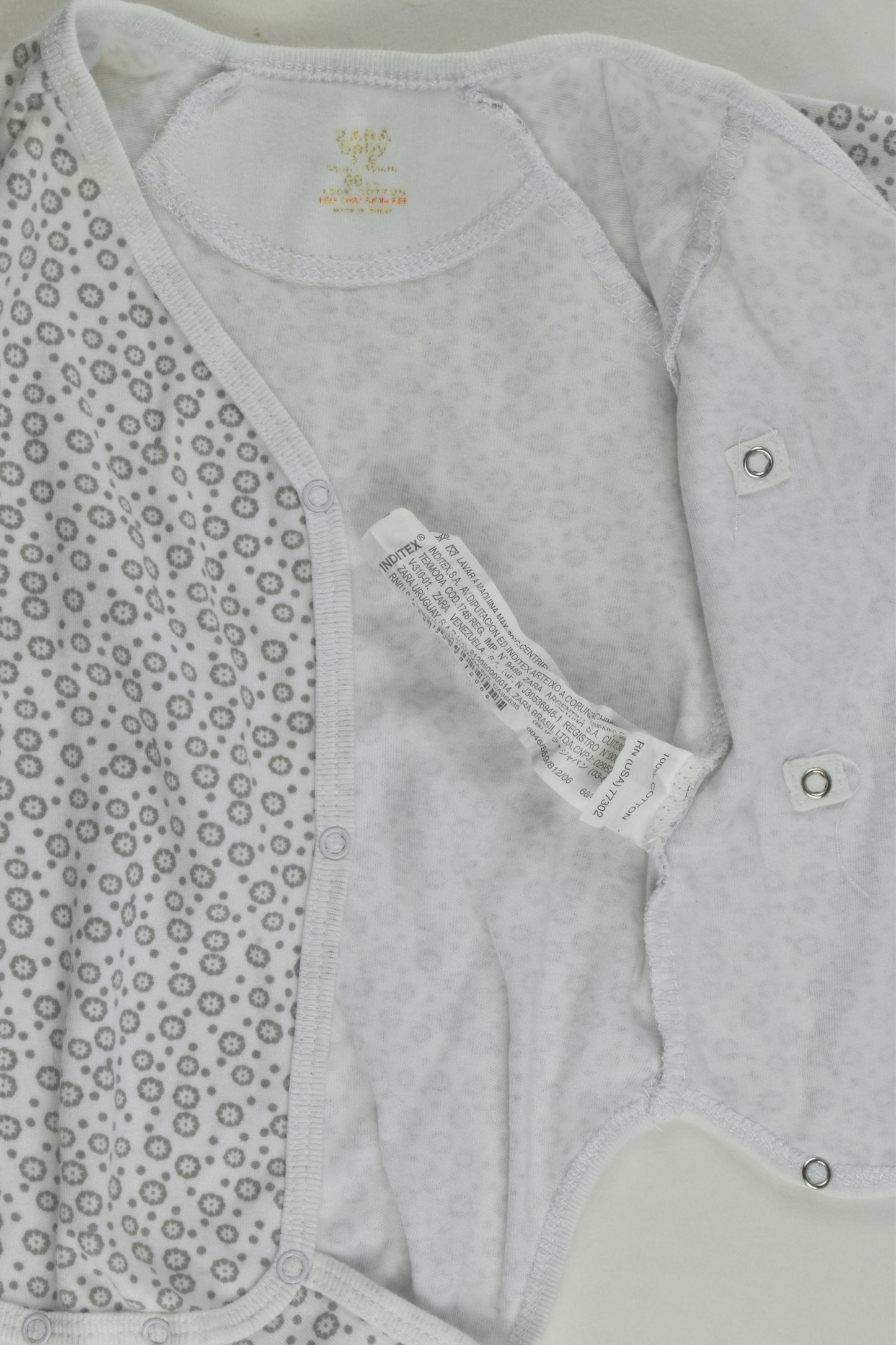 Zara Size 00 Bodysuit