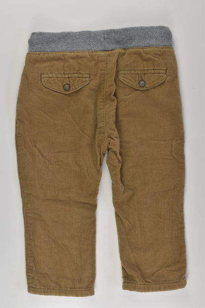 Zara Size 1 Lined Cord Pants