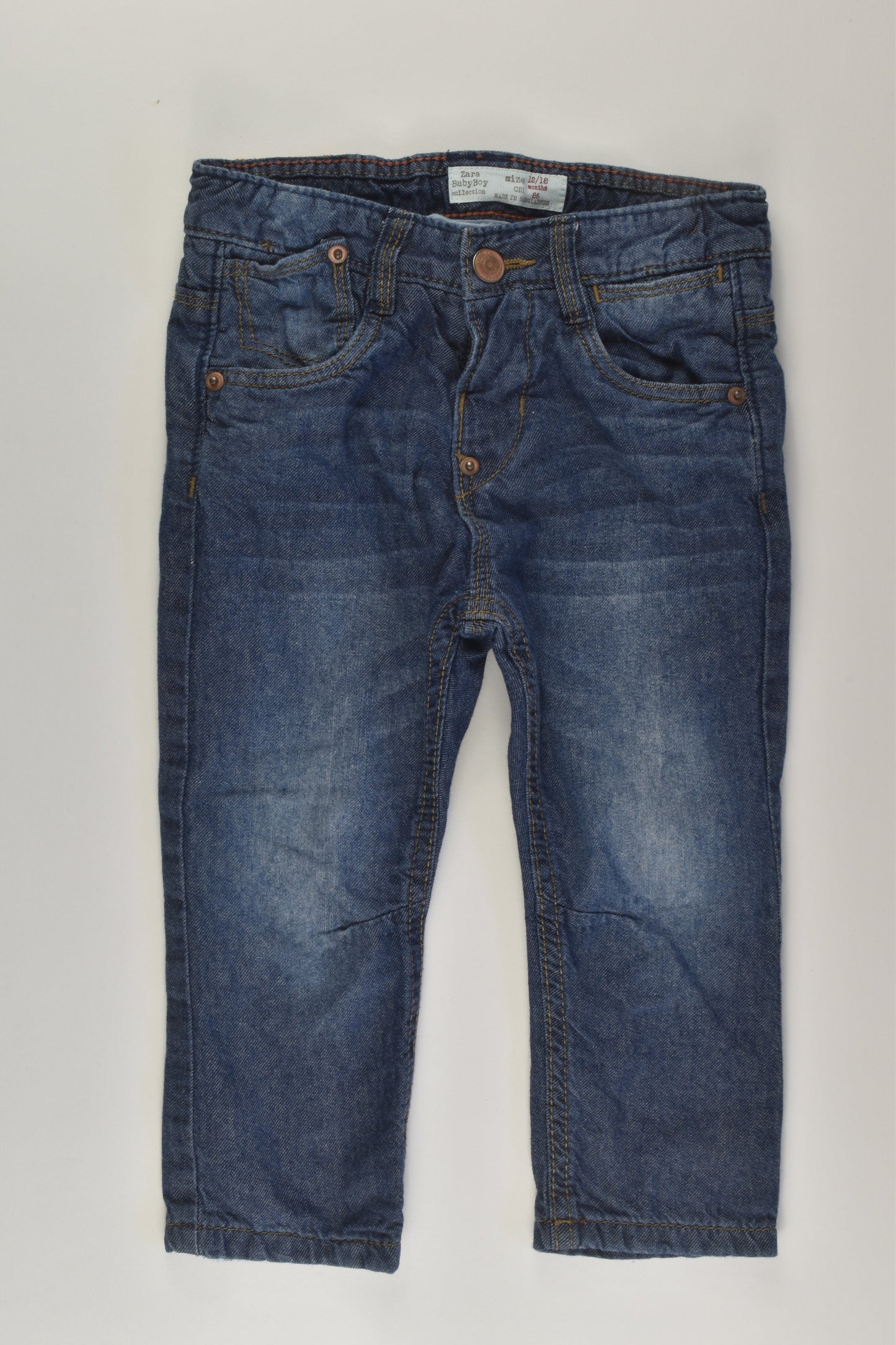 Zara Size 1 Lined Denim Pants