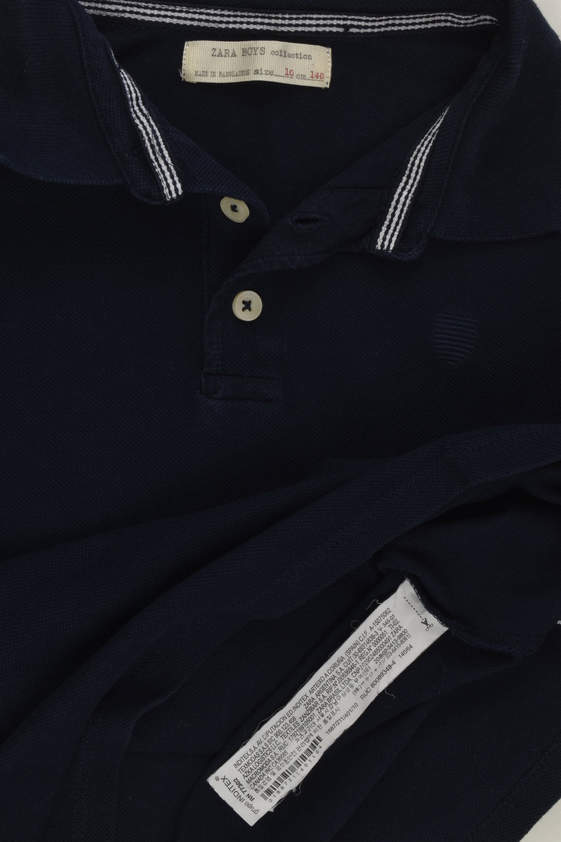Zara Size 10 (140 cm) Polo Shirt