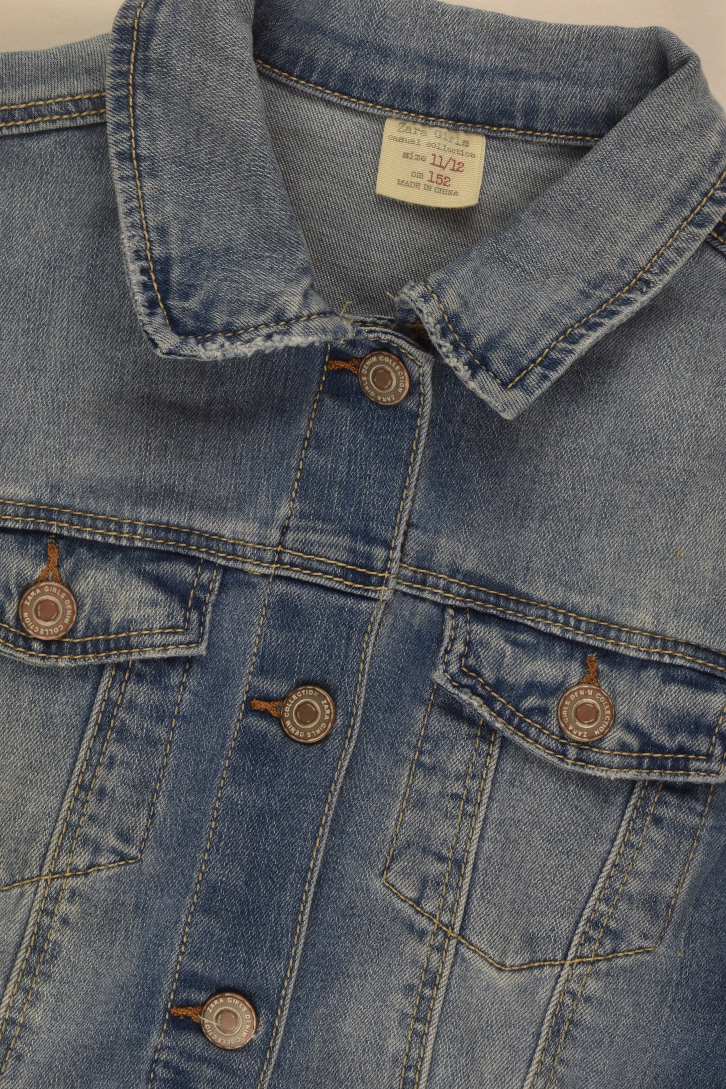 Zara Size 11/12 (152 cm) Denim Jacket
