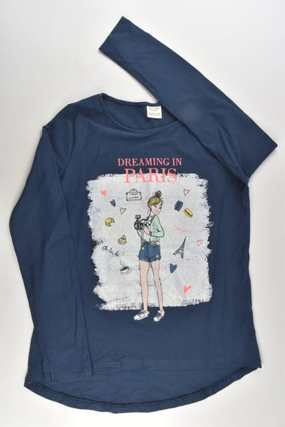 Zara Size 11/12 (152 cm) 'Dreaming In Paris' Top