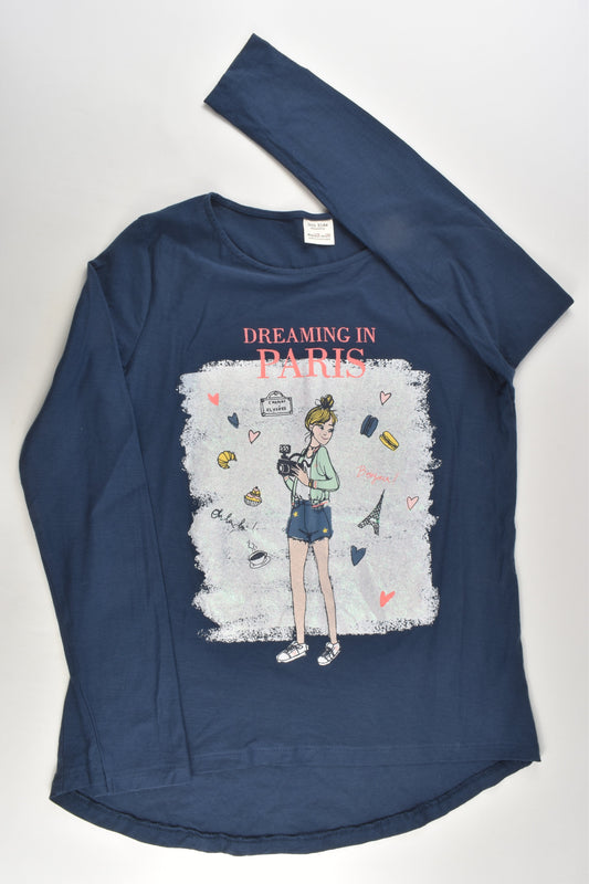 Zara Size 11/12 (152 cm) 'Dreaming In Paris' Top