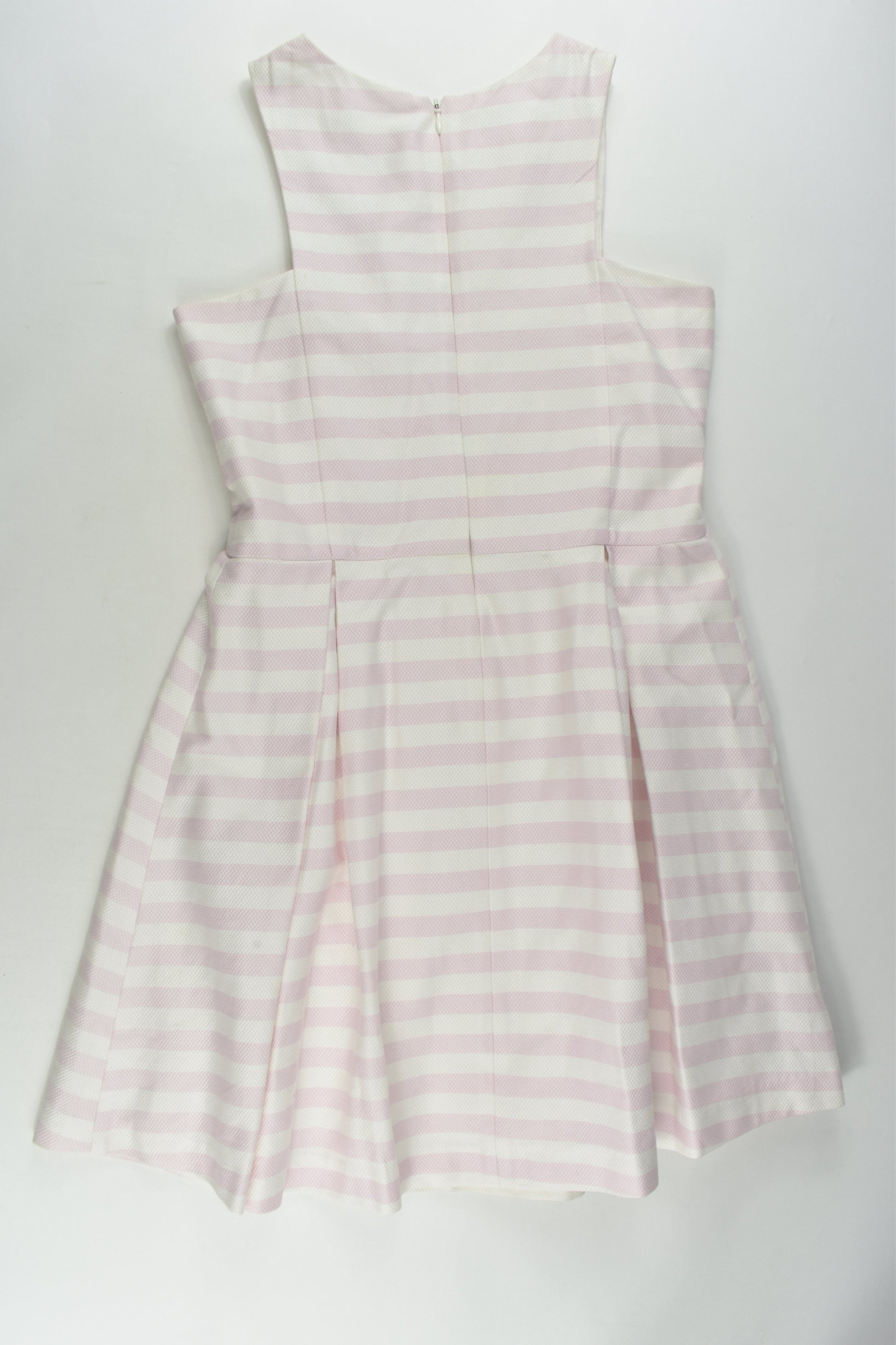 Zara Size 13-14 Lined Striped Dress