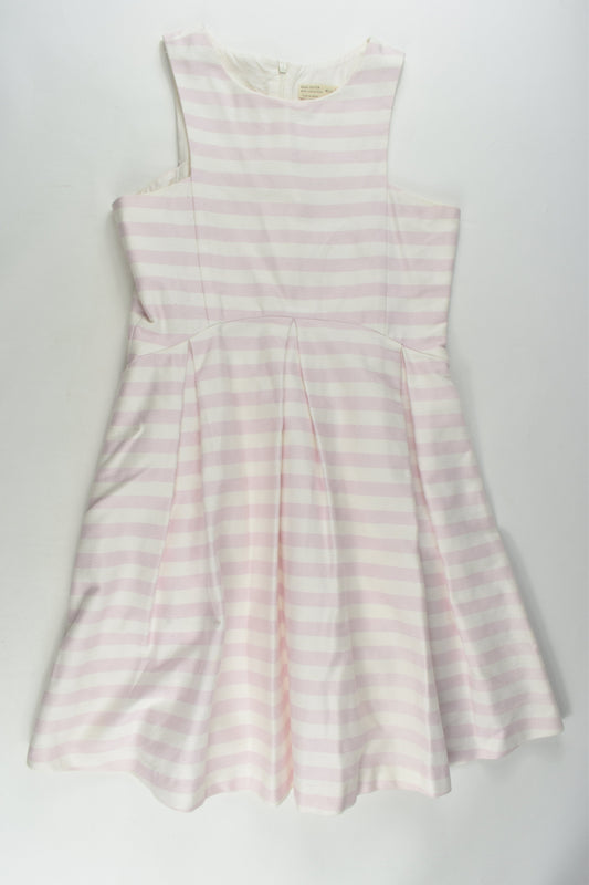 Zara Size 13-14 Lined Striped Dress