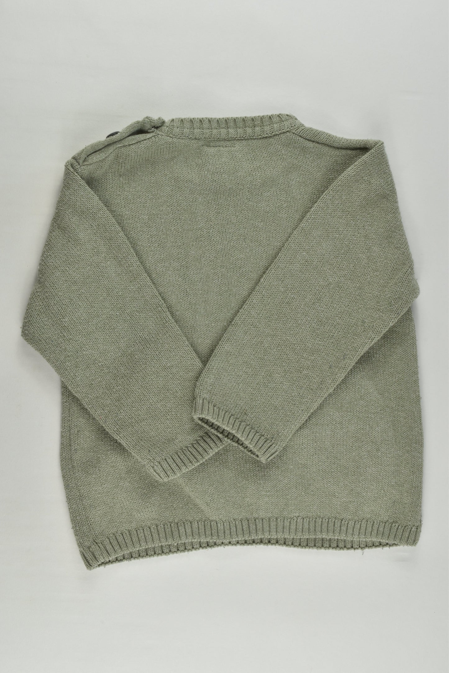 Zara Size 2 (18-24 months, 92 cm) Panda Knitted Jumper