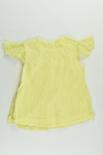 Zara Size 2 (18/24 months, 92 cm) Lined Blouse
